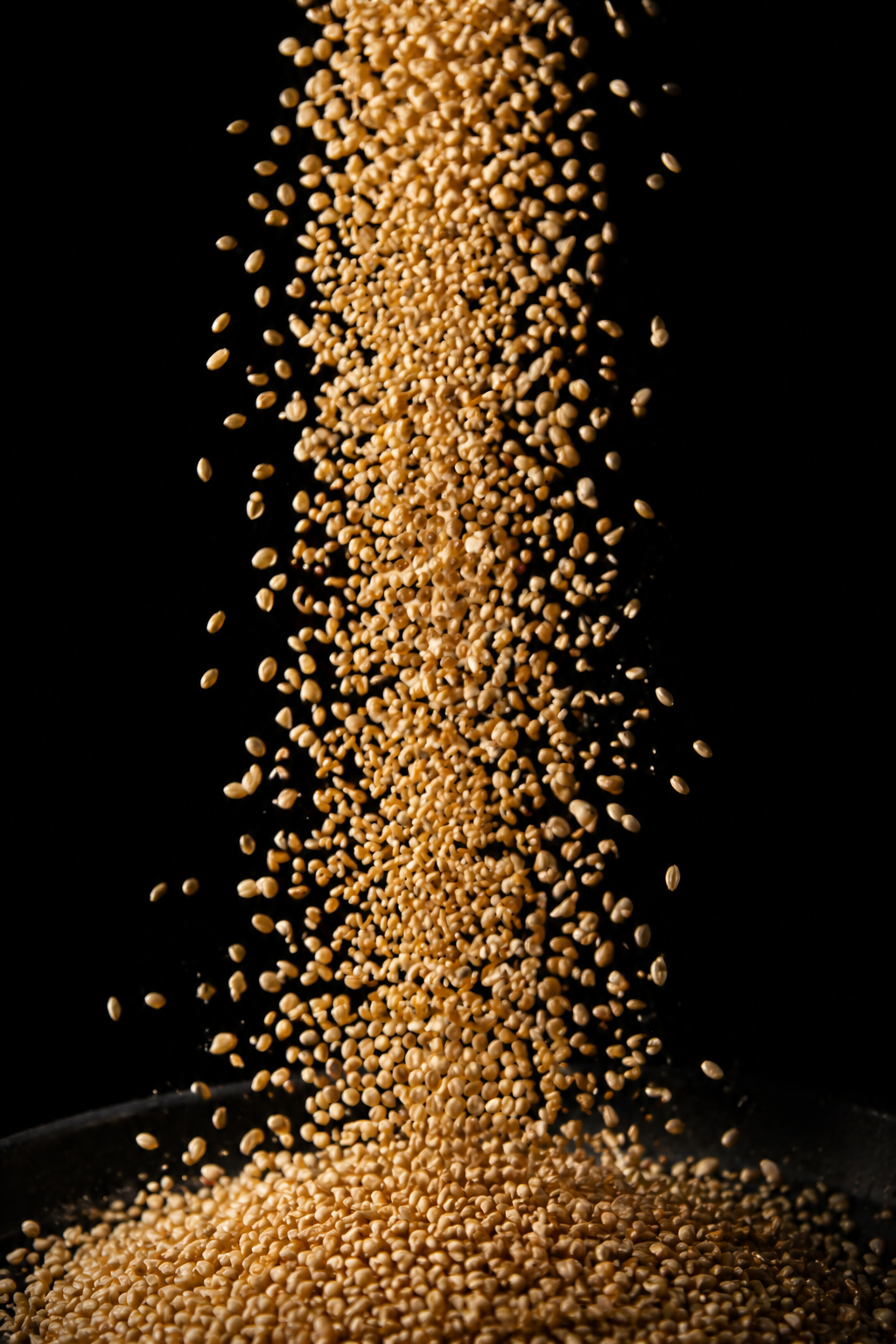 Seed flow — laser microperforation process